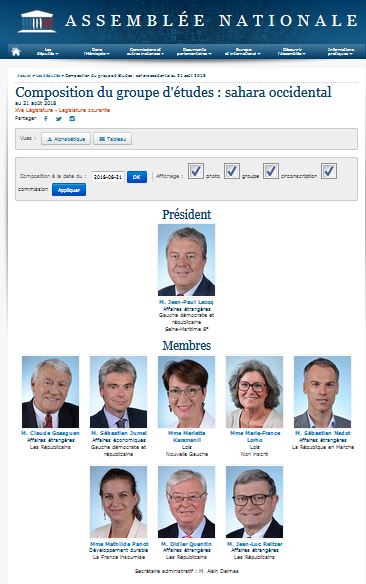 Site de l'Assemblée nationale, présentation du groupe (cliquer sur l'image (...) (HTML - 55.5 ko)