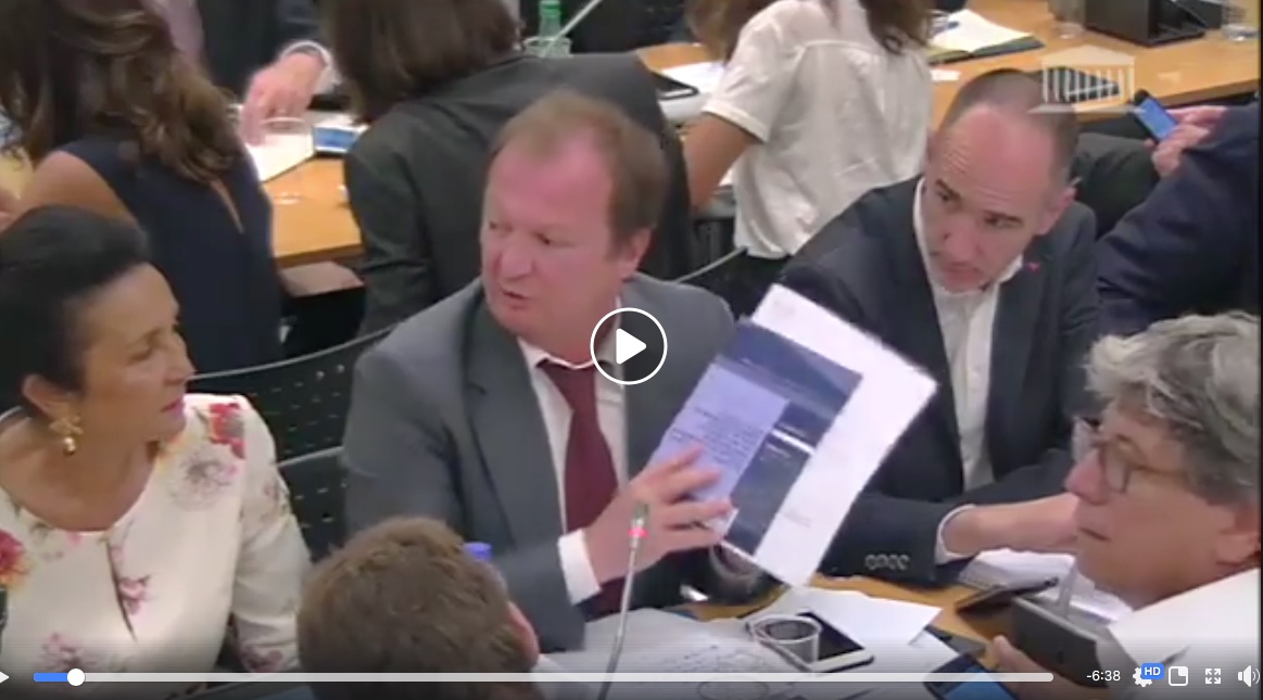 Audition du Ministre de l'Intérieur, vidéo de l'intervention de Stéphane Peu, (...) (HTML - 1.5 Mo)