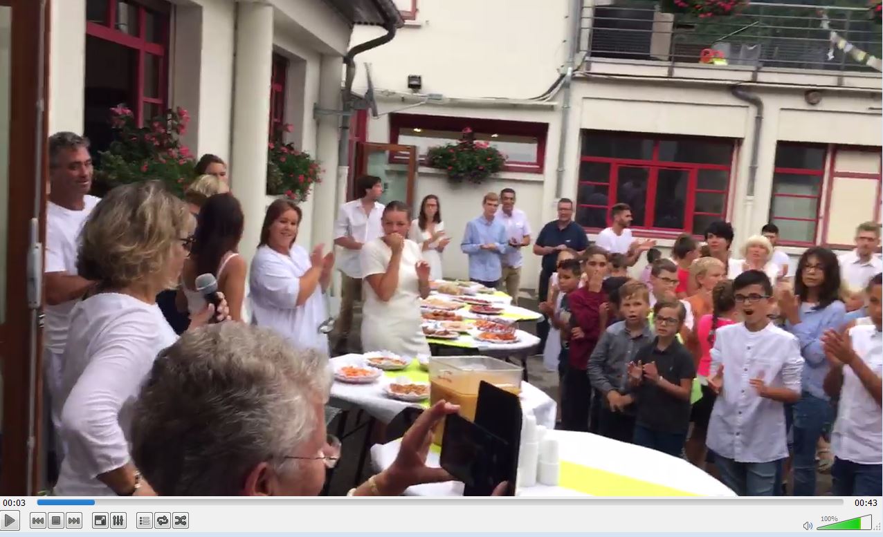 Impossible de lire la video