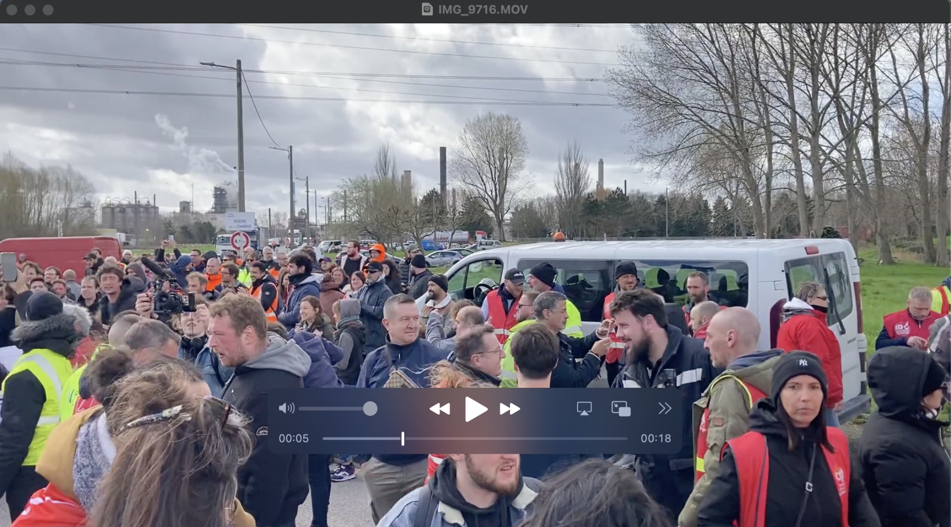Impossible de lire la video