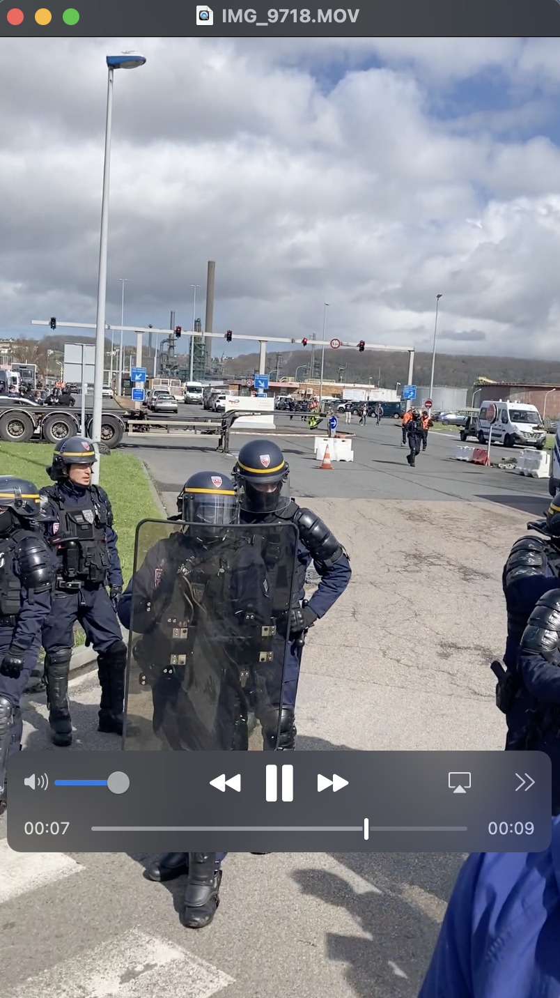 Impossible de lire la video