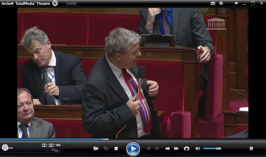 Impossible de lire la video